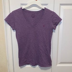 Polo purple tee shirt